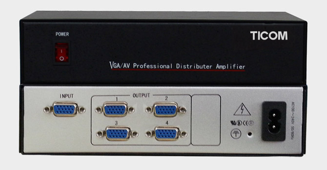 1進(jìn)04出VGA分配器MAX0104GA