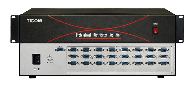 1進24出VGA分配器MAX0124GA